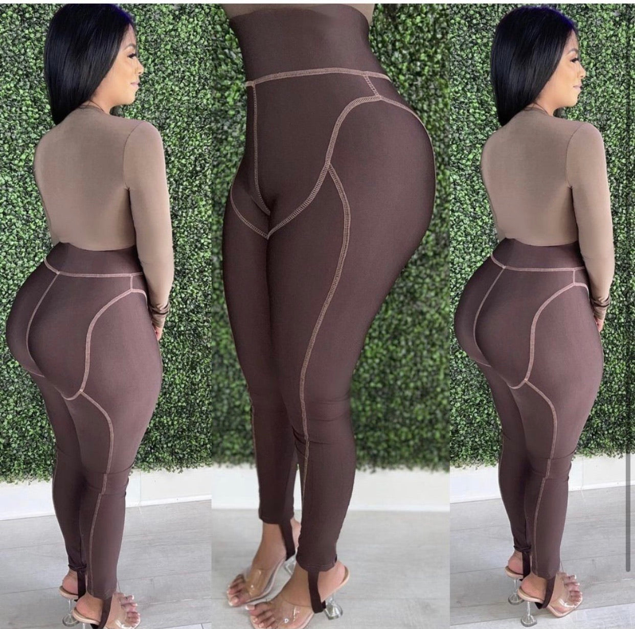 Kareem Highwaist Stirrup Leggings