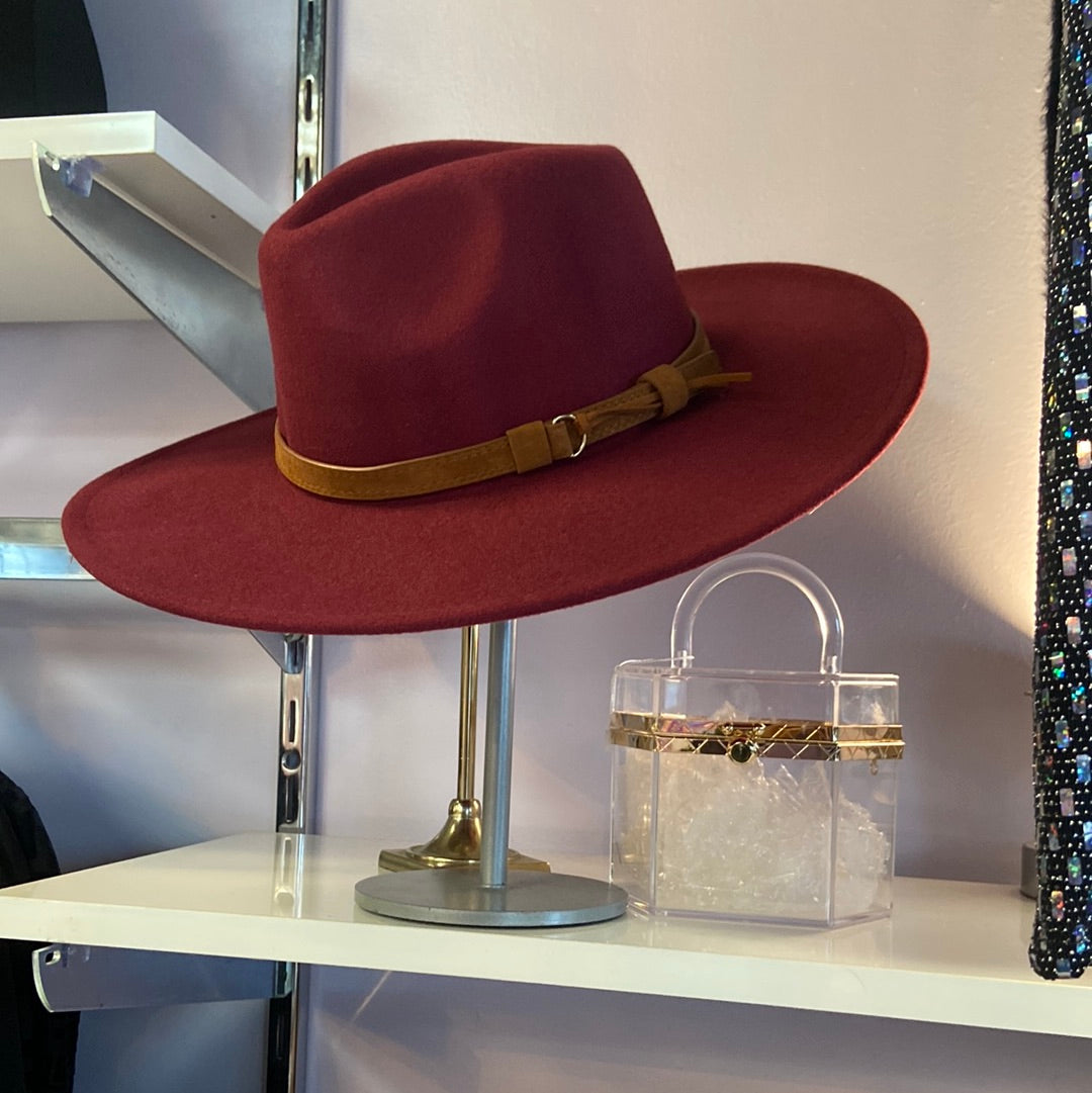 Belted Fedora