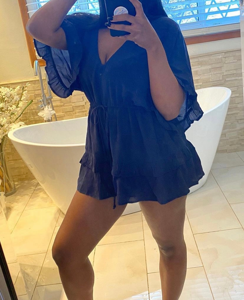 Ava Bell Sleeve Romper