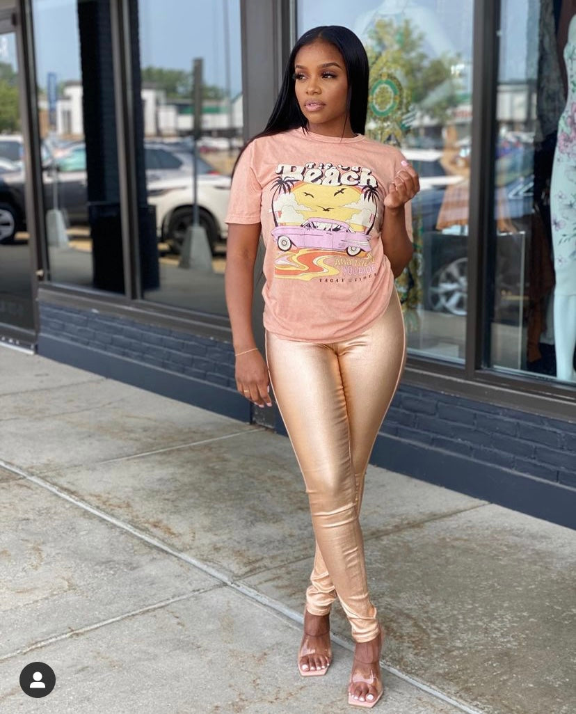 Life’s a Beach (Mineral Wash) Graphic Tee