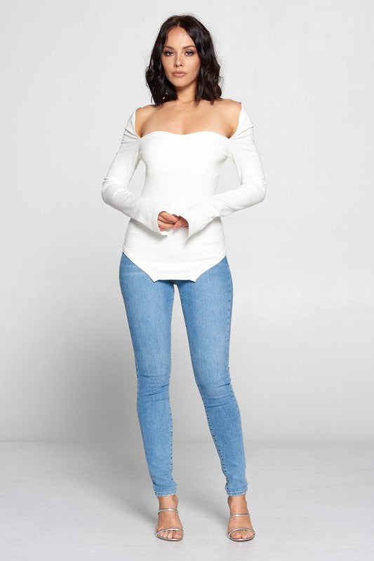 Lovely Sweetheart Long Sleeve Top