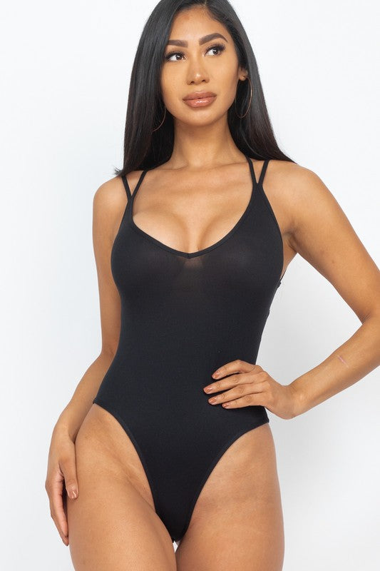 CRISSCROSS BODYSUIT