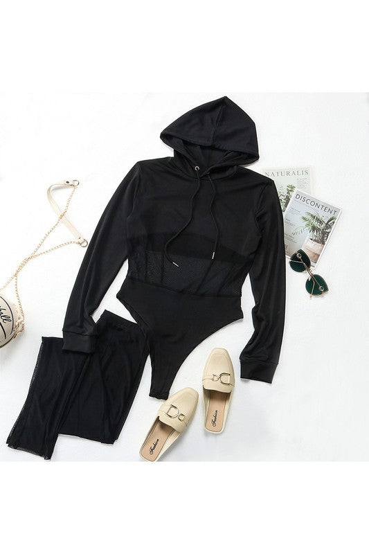 Mesh Bodysuit and Leggings