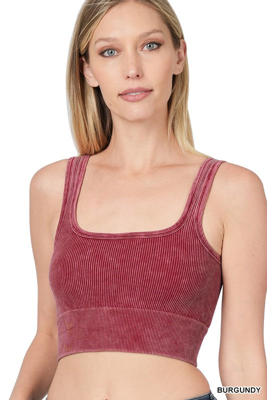 Ribbed Sculpt Top