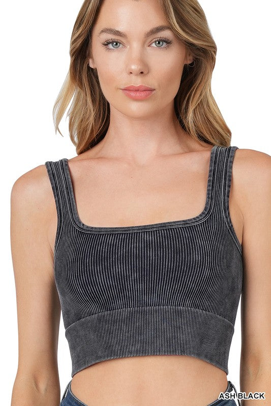 Ribbed Sculpt Top