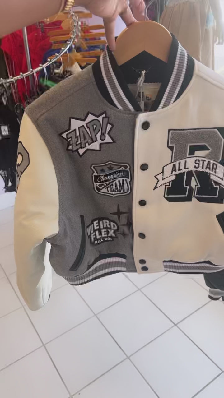 Weird Flex Varsity Jacket 