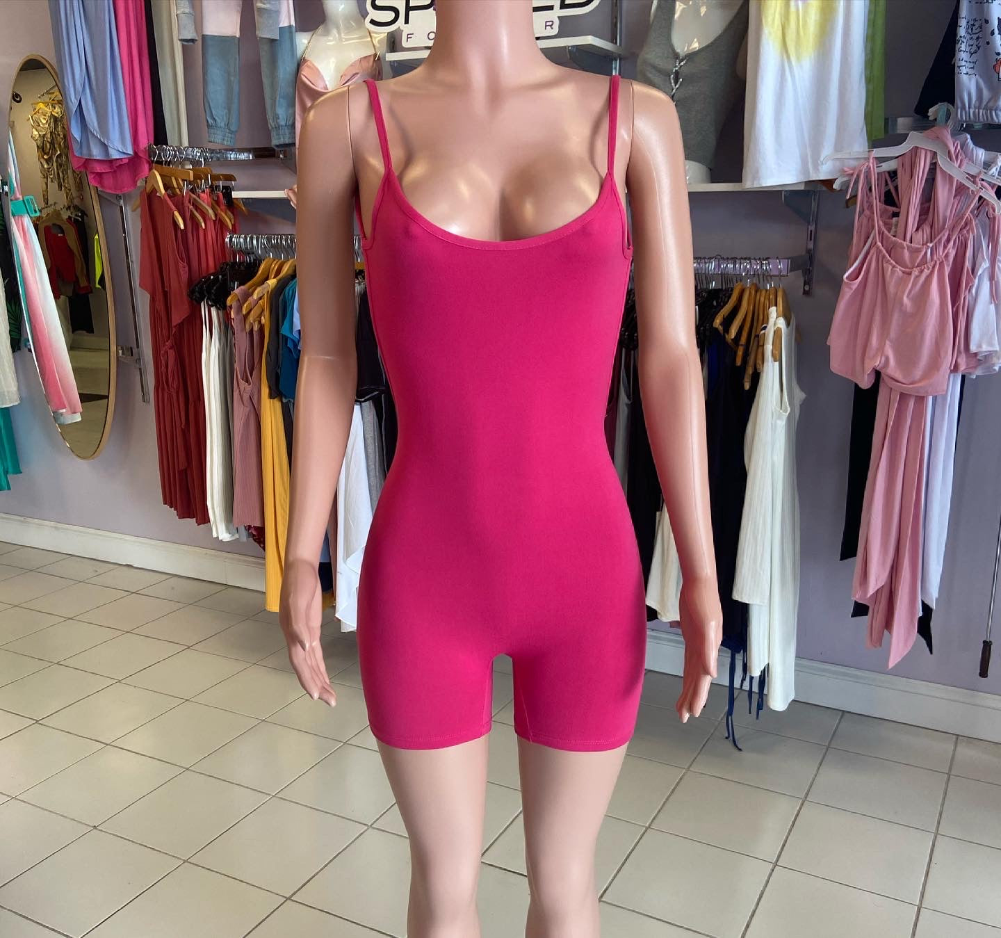 Open Back Romper