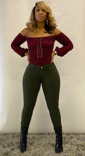 BRAZILIAN JEANS - MID-RISE (MULTIPLE COLORS)