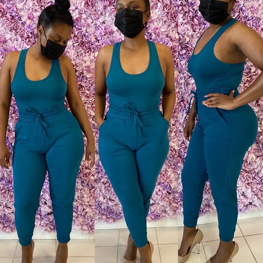 Teal Jogger Pants