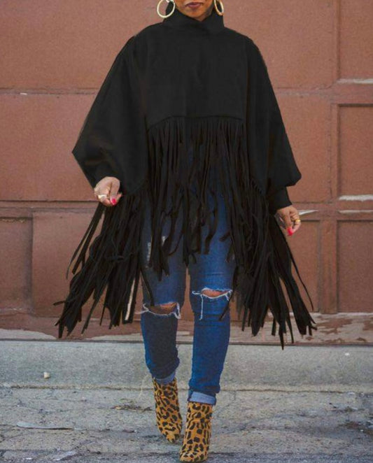 Fringe Poncho