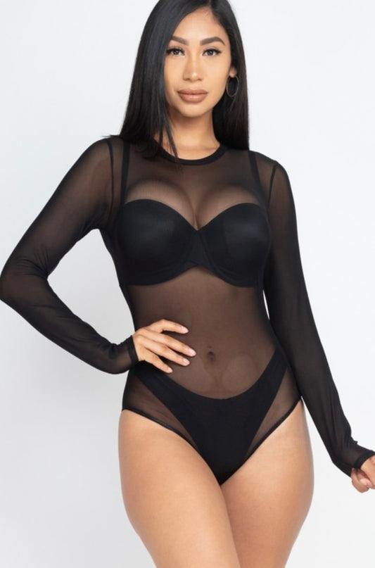 Mesh bodysuit